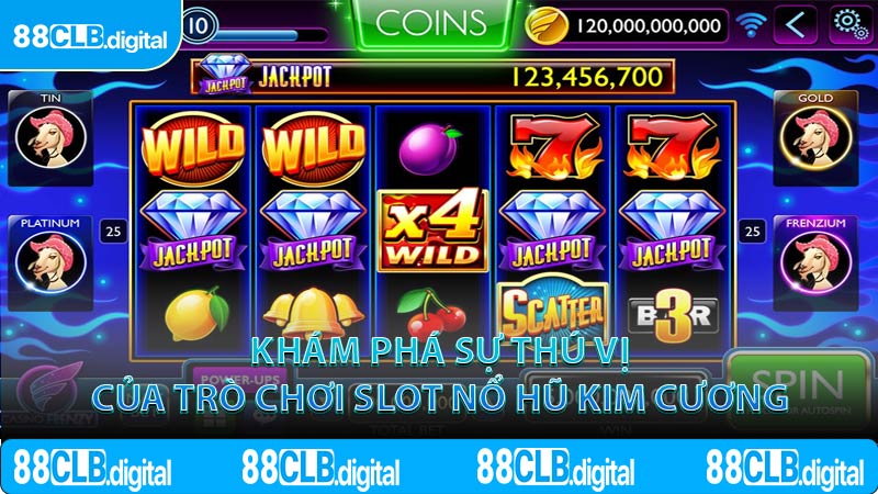 Khám phá sự thú vị của trò chơi slot nổ hũ kim cương